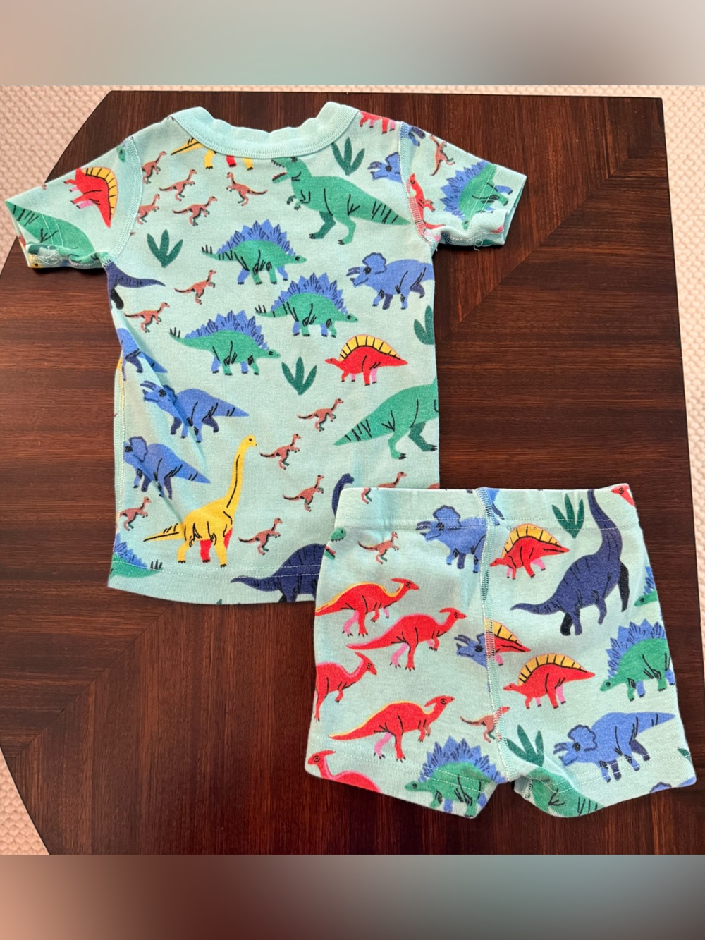 Dinosaur themed HannaJams™ Pajama Set - Picture 2 of 3
